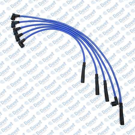 WORG MZ-2502 Buji Kablosu Takim Mavi Silikon 7mm Mazda 626 Iii 1.8 - 2.0012v Fe/F2/F8 Lpg`Li Araclara Ozel  ####